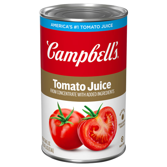 Campbell's® 100% Tomato Juice, 46 fl oz Can
