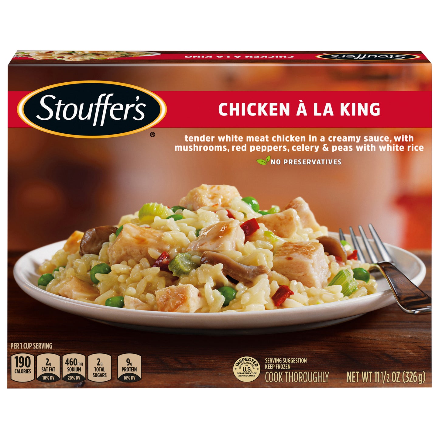 Stouffer's Chicken A La King, Box 11.5 oz
