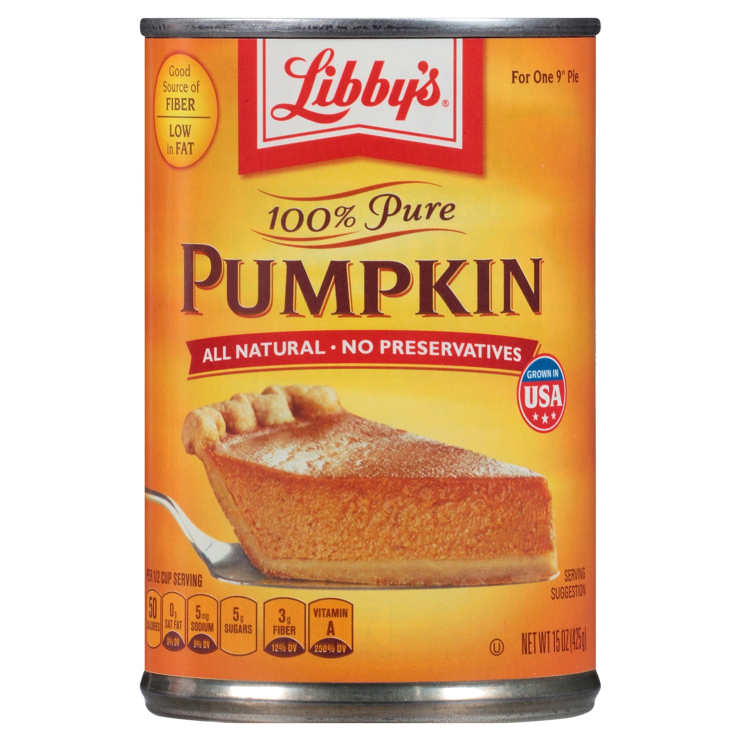 Libby's Pumpkin Pie 15 oz