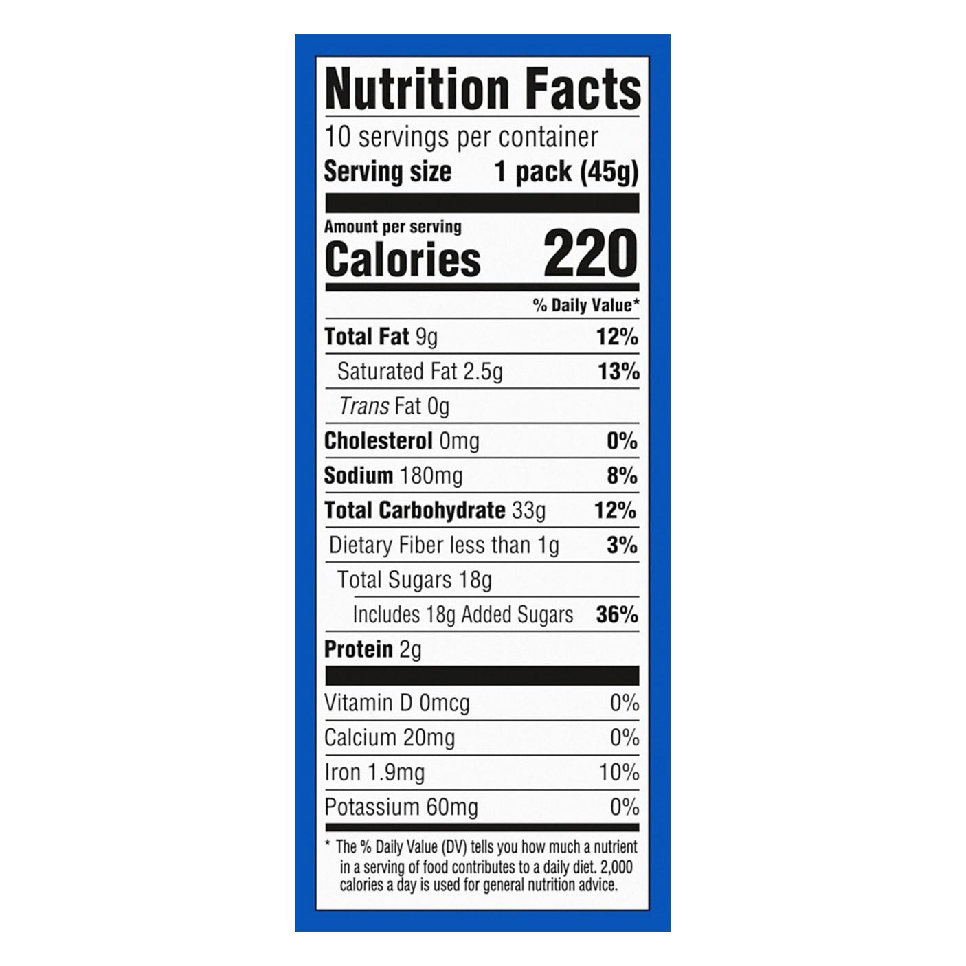 OREO Chocolate Sandwich Cookies, 10 Snack Packs (4 Cookies Per Pack)