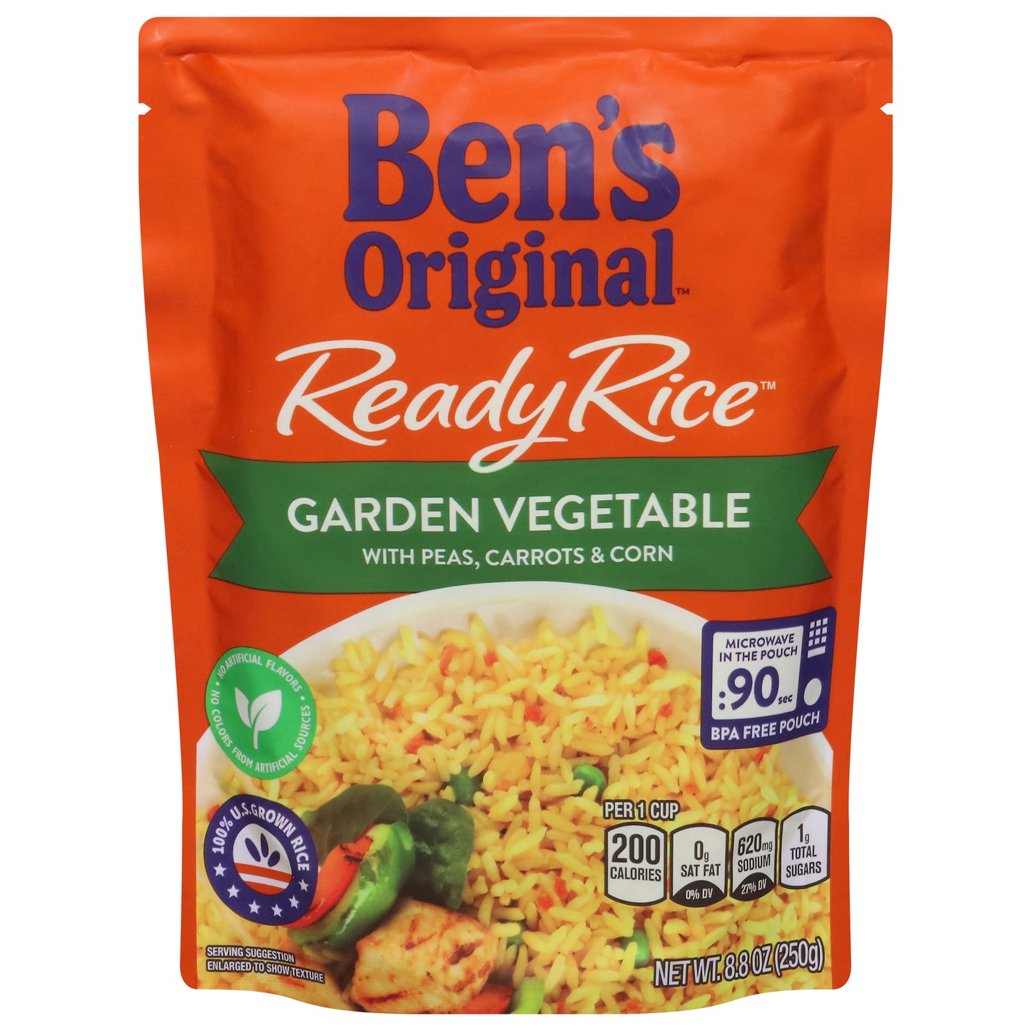 Ben's Original Garden Vegetable Ready Rice 8.8 oz