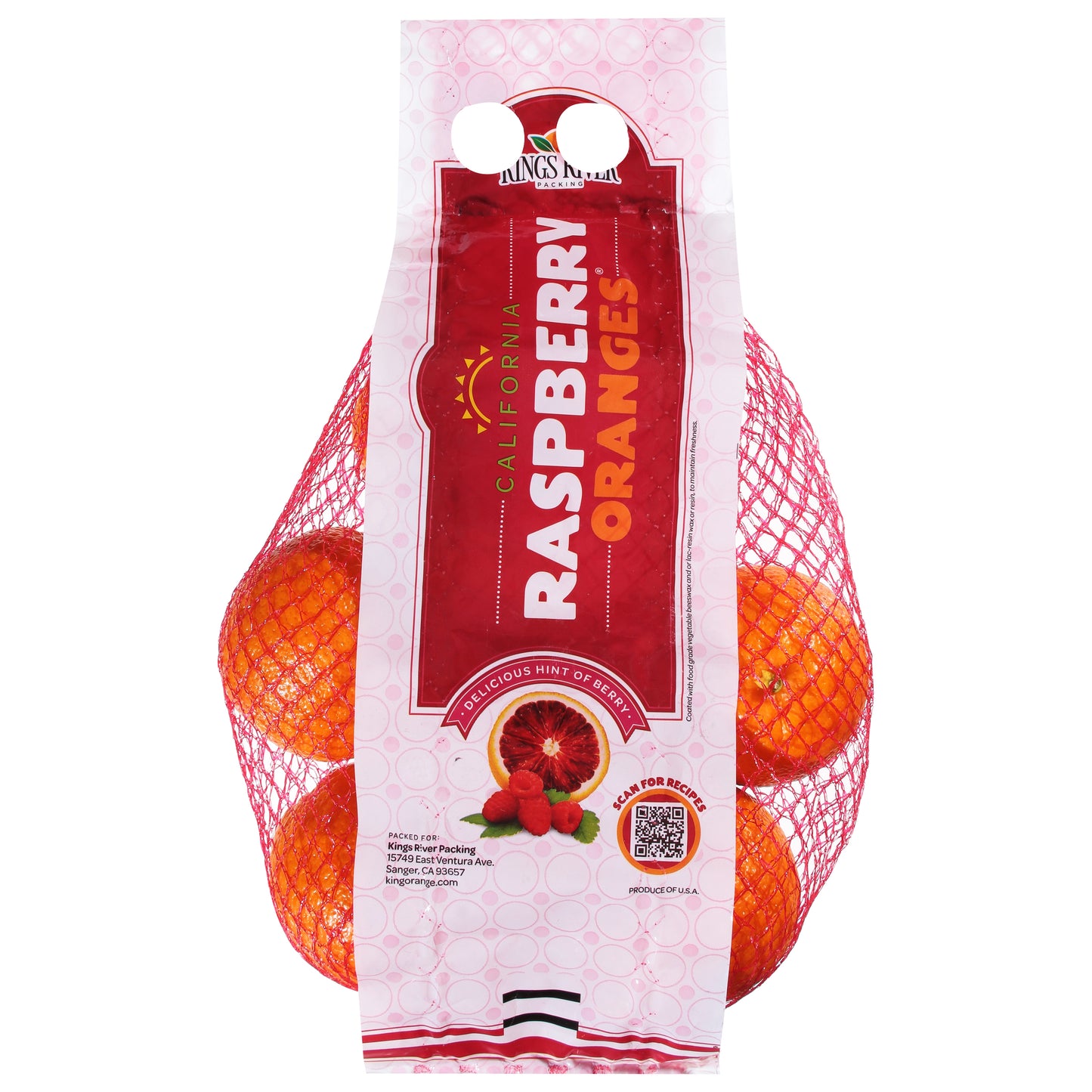 Kings River Packing California Raspberry Oranges 2 lb