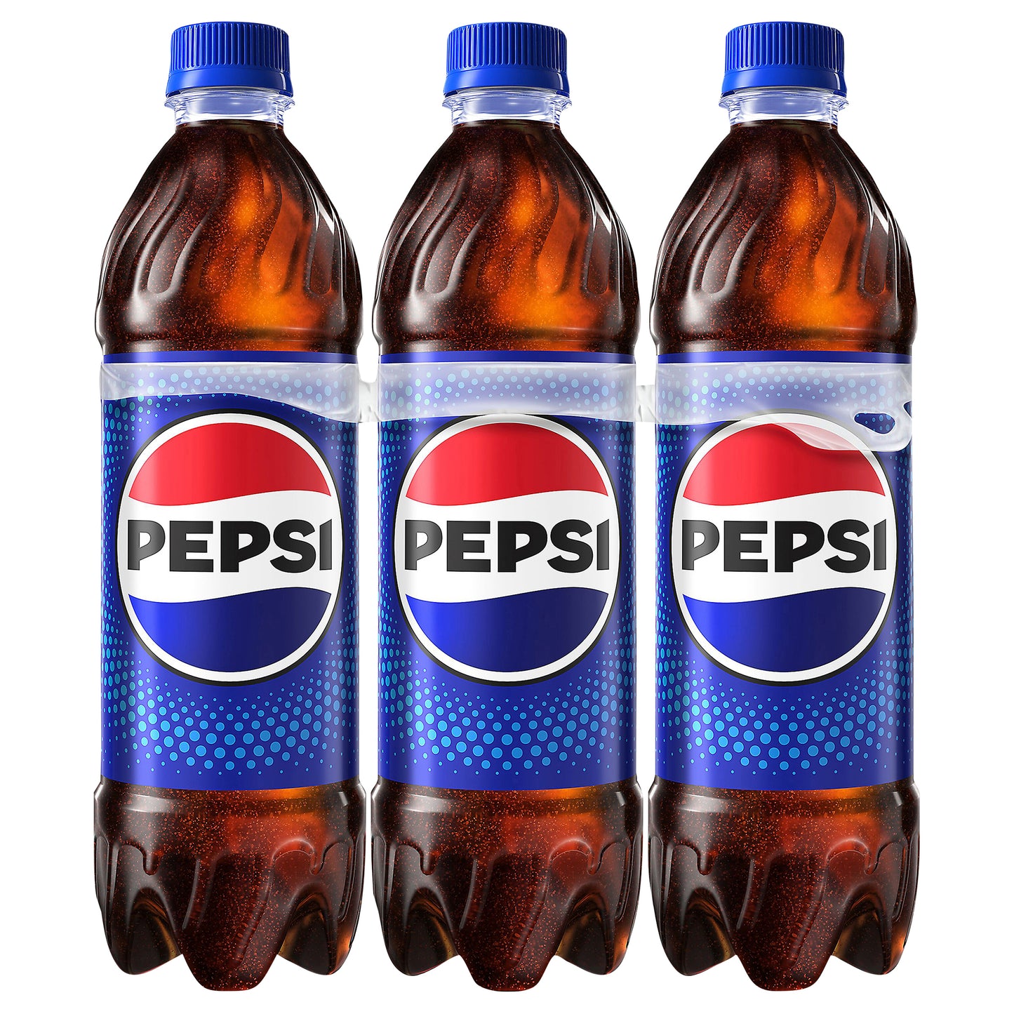 Pepsi Soda 3 - 16.9 fl oz Bottles