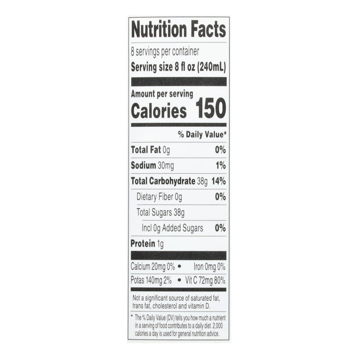 Food Club 100% Unsweetened Grape Juice 64 fl oz