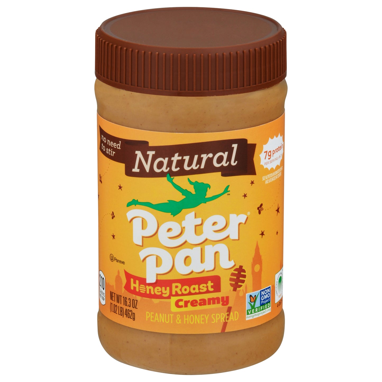 Peter Pan Creamy Honey Roast Peanut & Honey Spread 16.3 oz