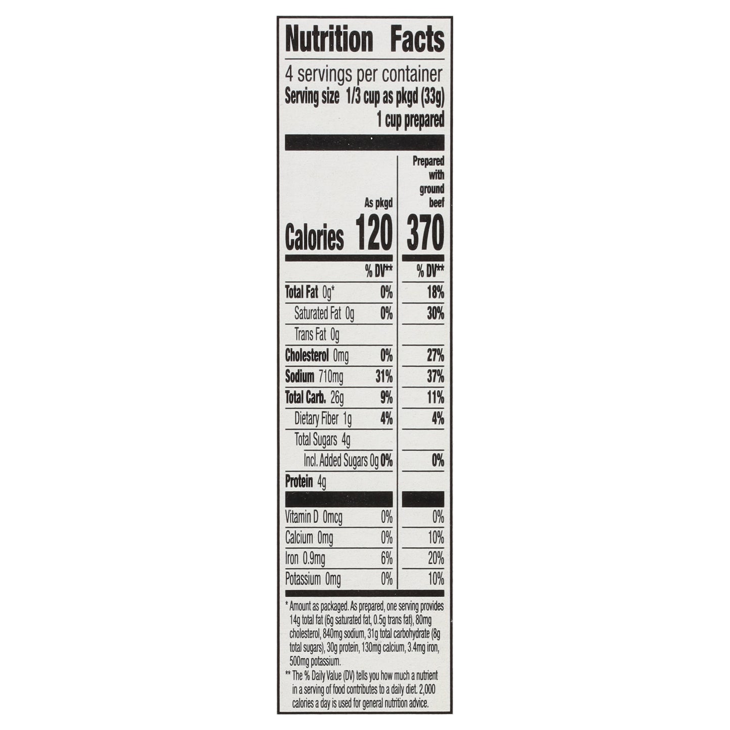 Hamburger Helper Cheddar Cheese Melt Pasta Meal Kit 4.7 oz
