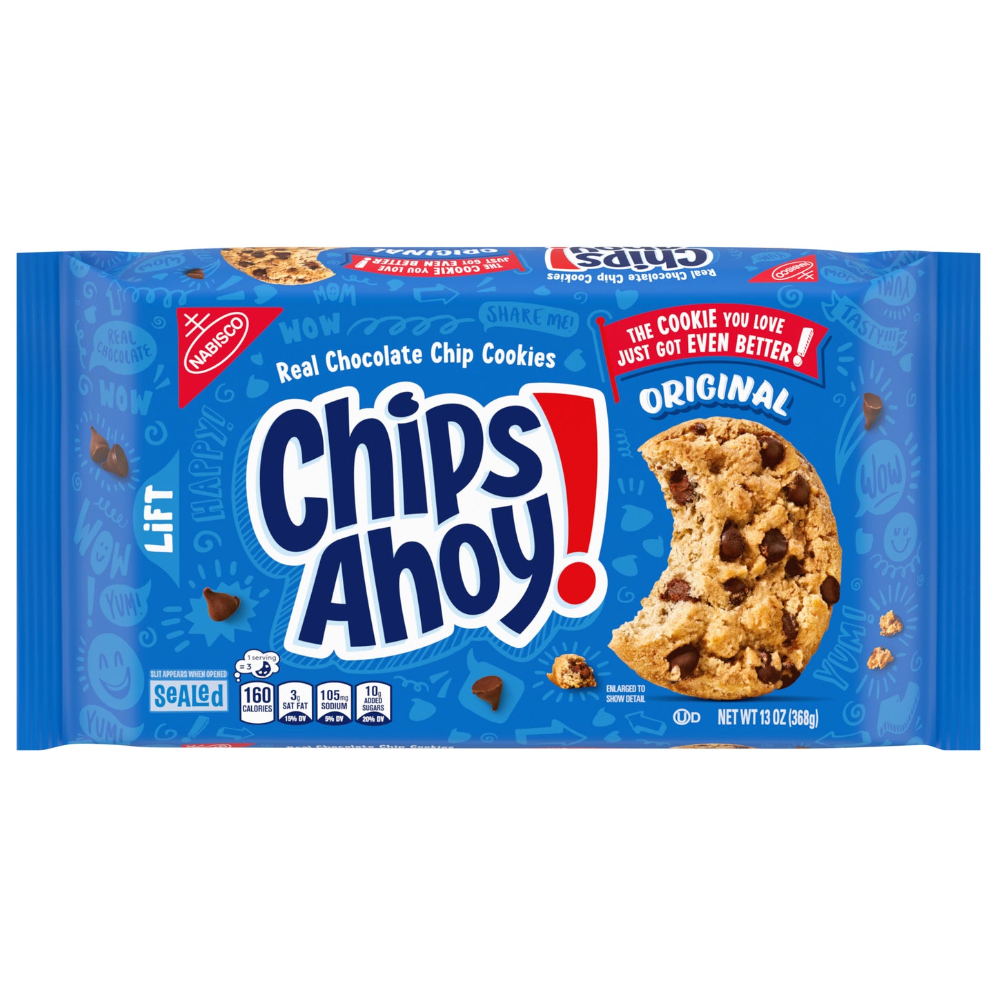 CHIPS AHOY! Original Chocolate Chip Cookies, 13 oz