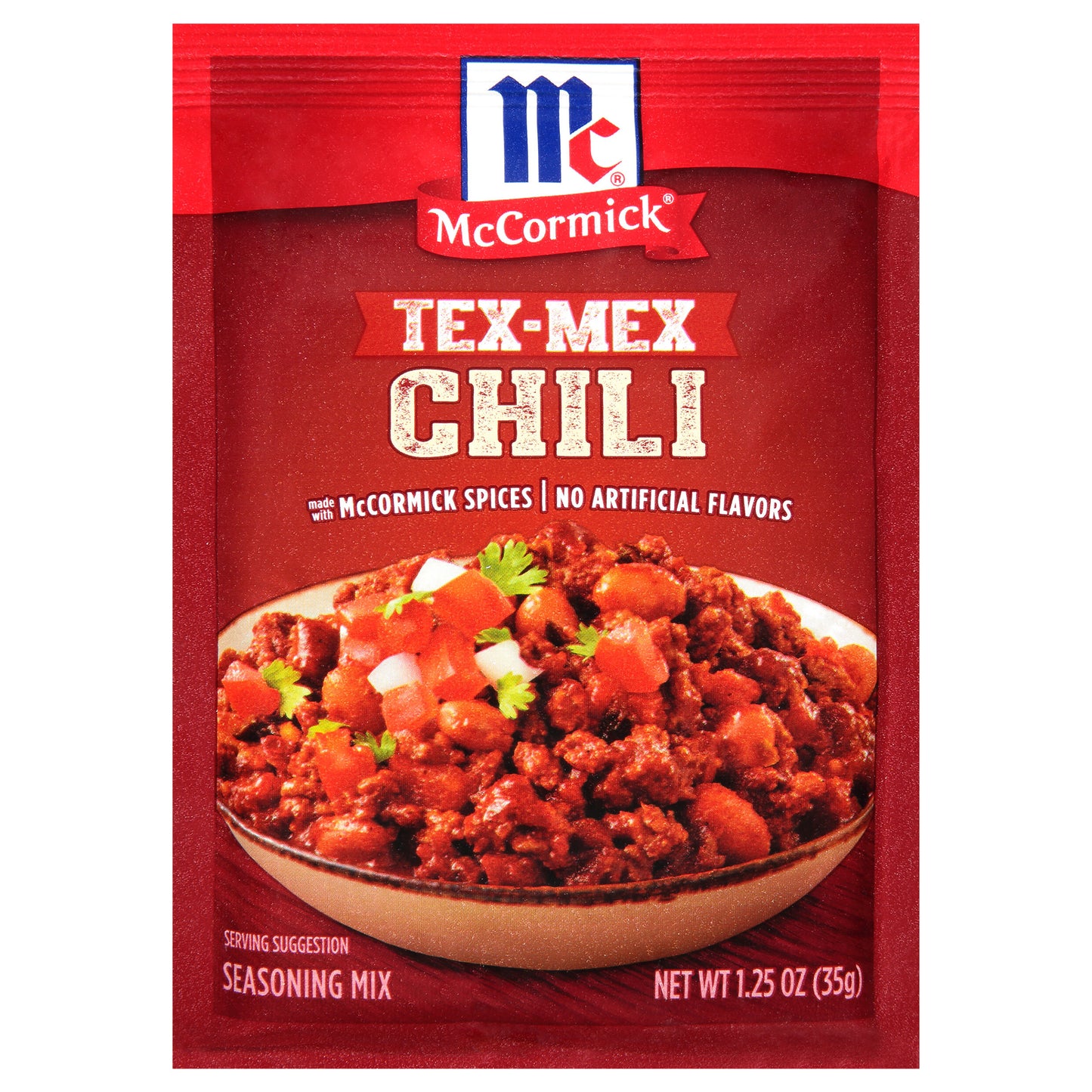 McCormick Chili Seasoning Mix - Tex-Mex, 1.25 oz