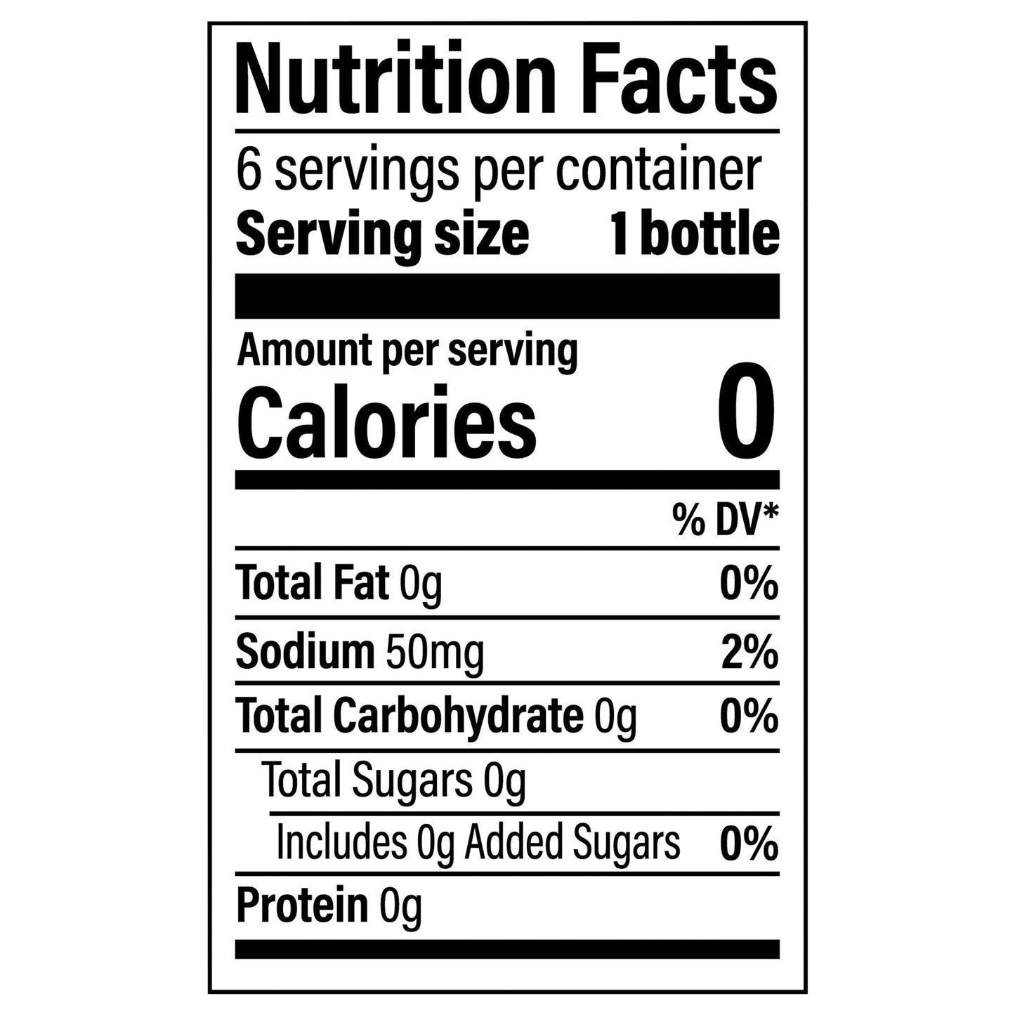 Pepsi Zero Sugar Soda Wild Cherry 16.9 Fl Oz, 6 Count