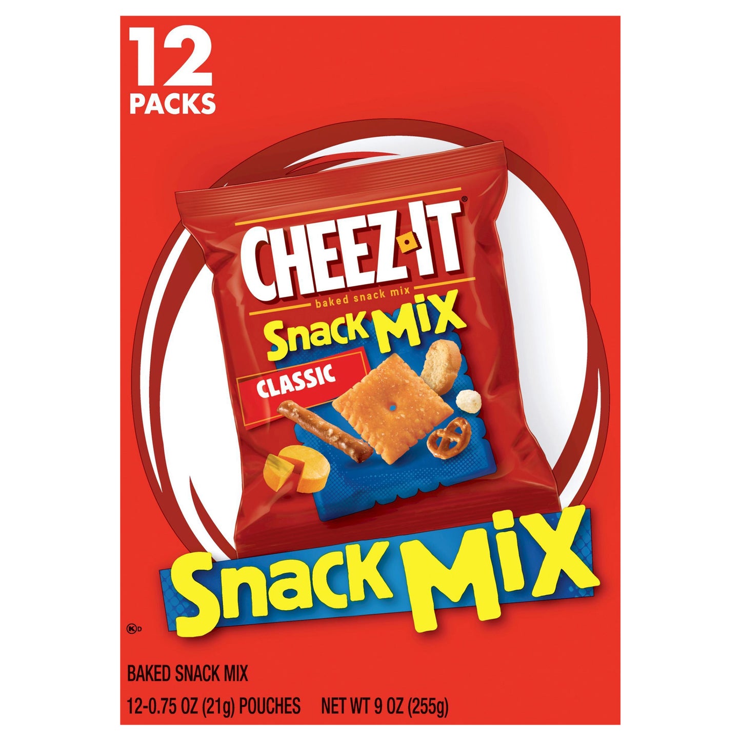 Cheez-It® Classic Snack Mix - NET WT 9 0Z (255g)