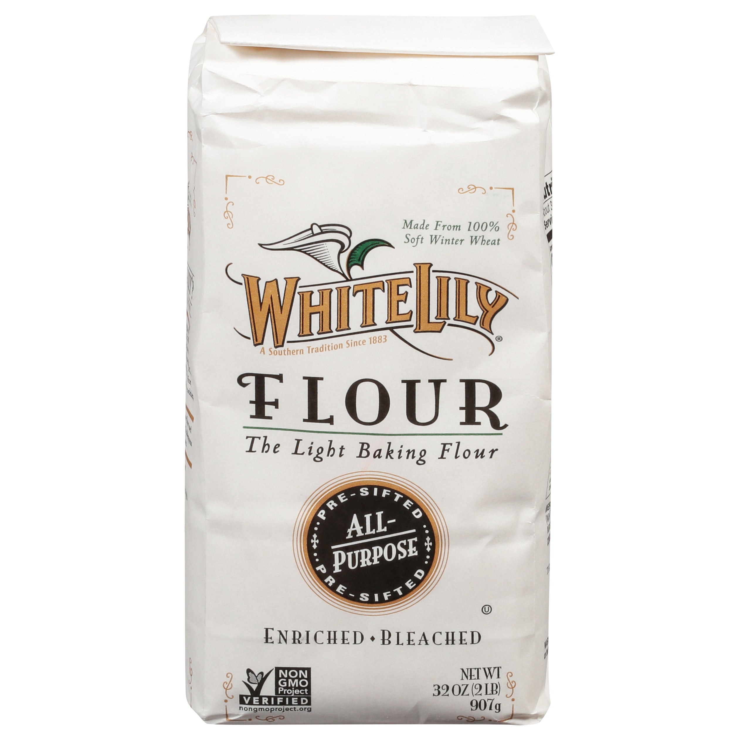white lily flour seattle White Lily Enriched Bleached All-Purpose Flour 32 oz