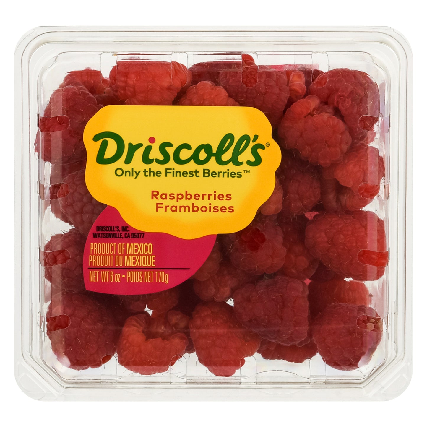 Driscoll's Raspberries 6 oz
