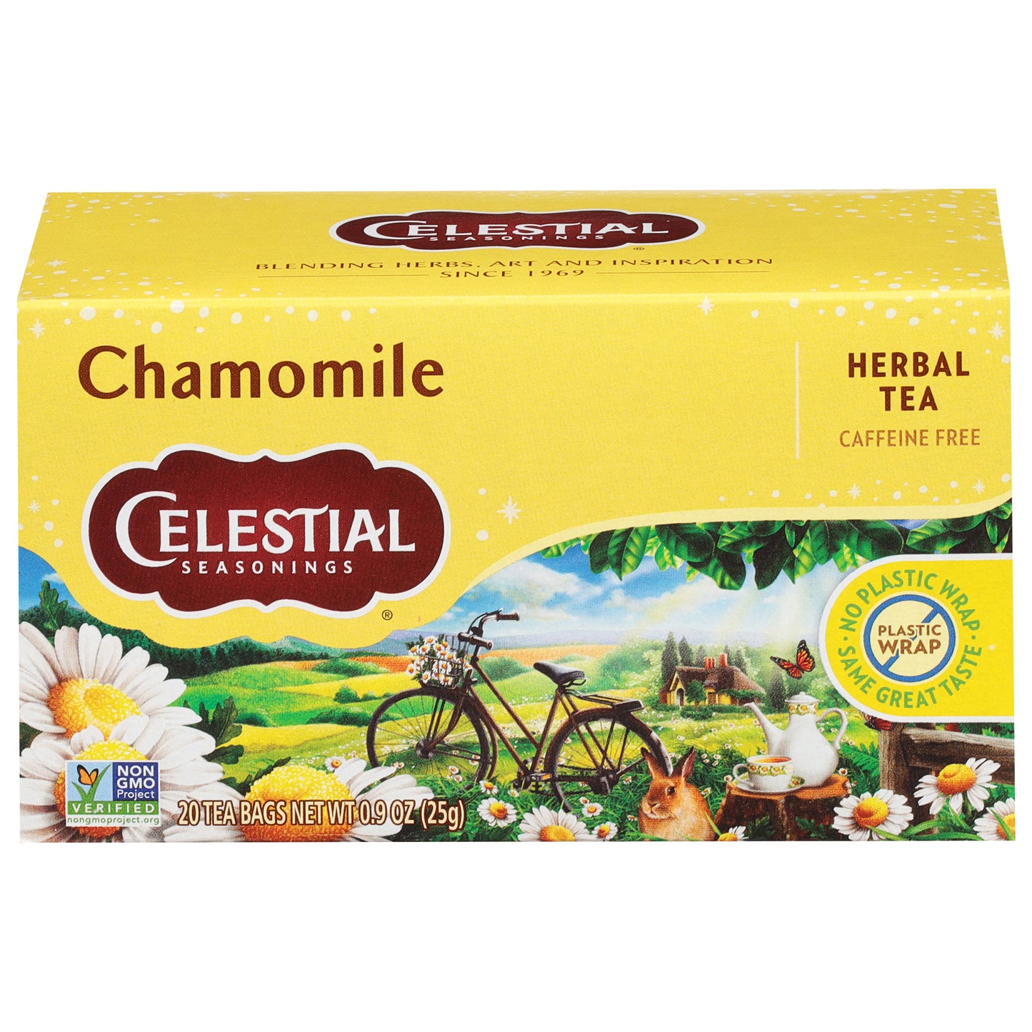 Celestial Seasonings Caffeine Free Chamomile Herbal Tea 20 ea