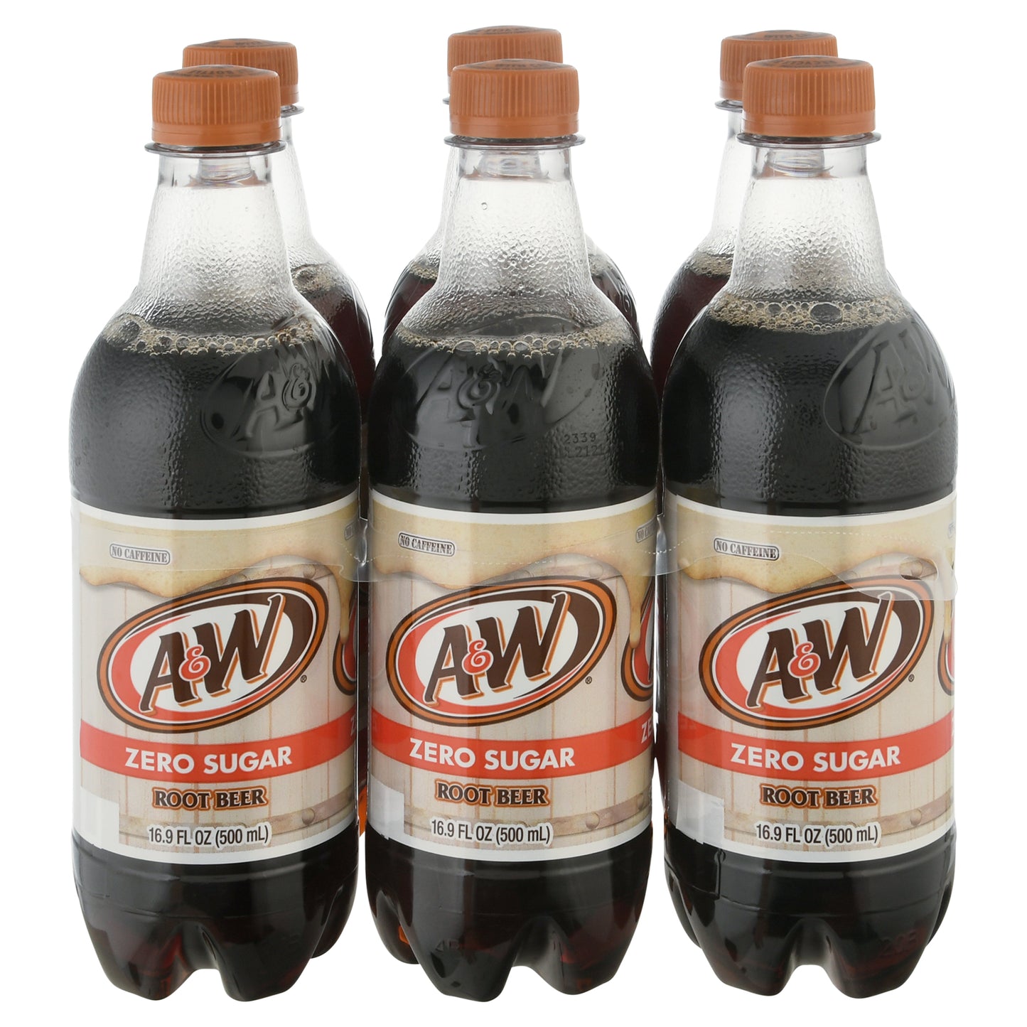 A&W Zero Sugar 6 Pack Root Beer 6 ea