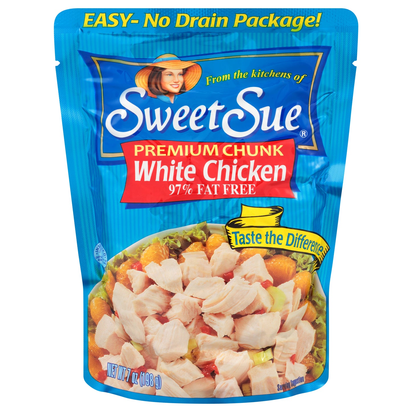 Sweet Sue® Premium Chunk White Chicken Breast 7 oz. Pouch