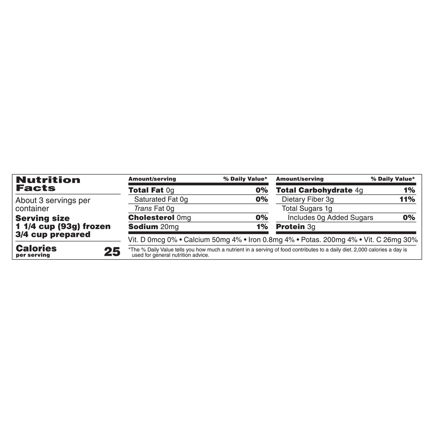 Green Giant® Simply Steam™ Plain Select Broccoli Florets 10 oz. Bag