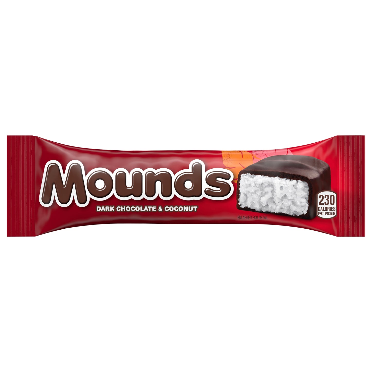 MOUNDS Dark Chocolate and Coconut Candy Bar, 1.75 oz
