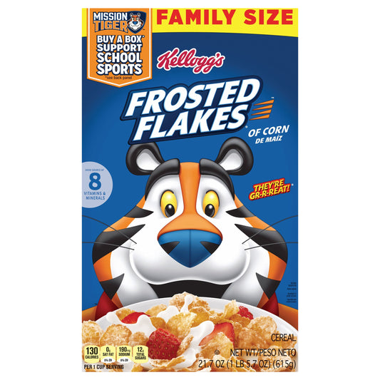Kellogg's Frosted Flakes Cereal Original 21.7oz