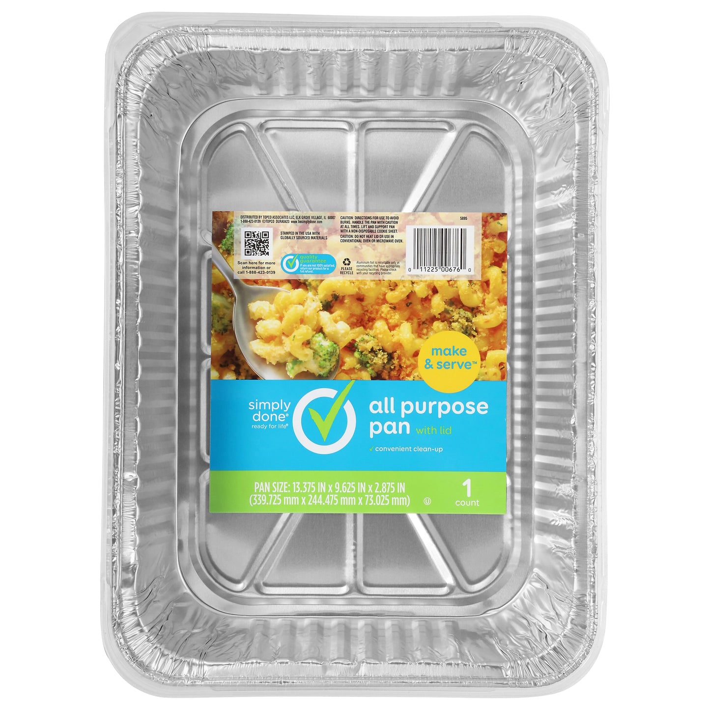 Simply Done All Purpose Pan with Lid 1 ea