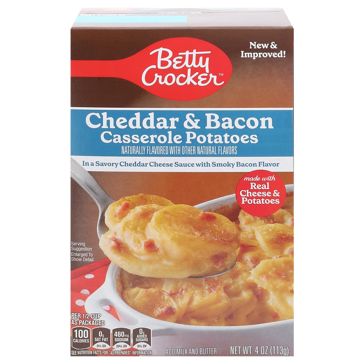 Betty Crocker Cheddar & Bacon Casserole Potatoes 4 oz