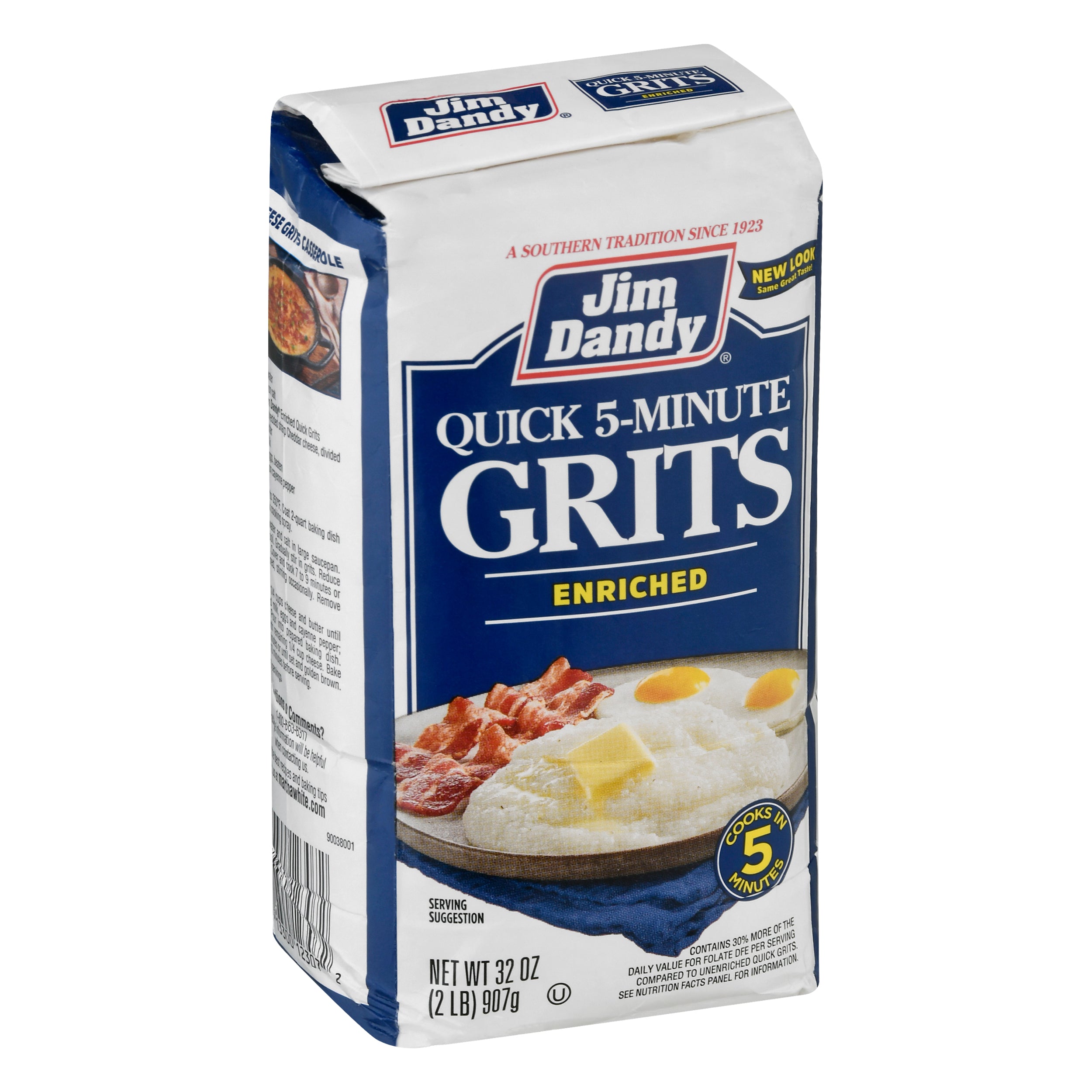 Jim Dandy Enriched Quick 5-Minutes Grits 32 oz - Douglas Food Valu