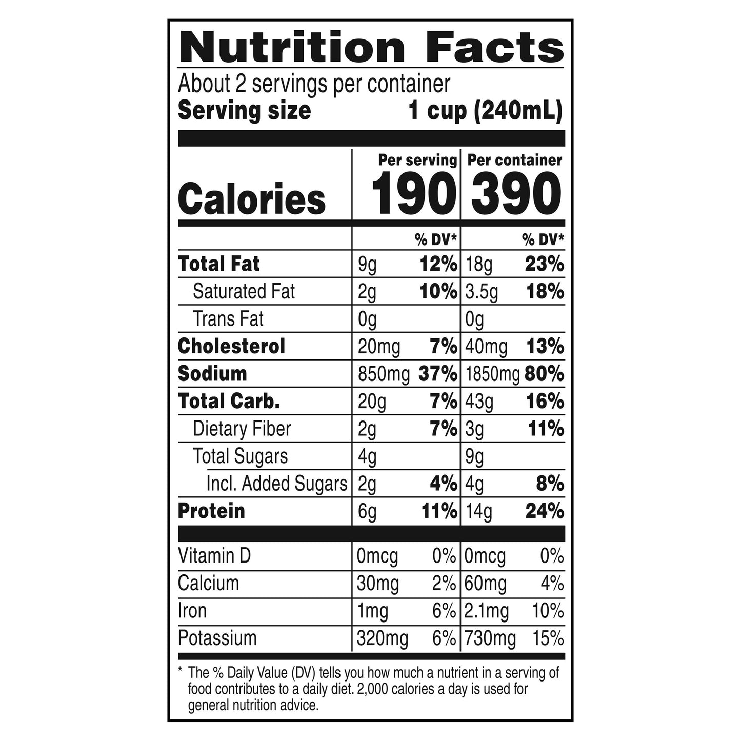 Campbell's Chunky Chicken Corn Chowder Soup 18.8 oz