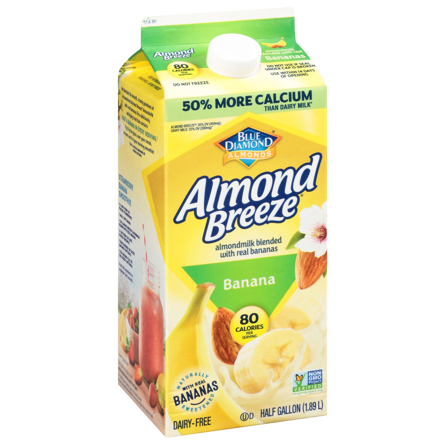 Almond Breeze Banana Almondmilk 0.5 gl
