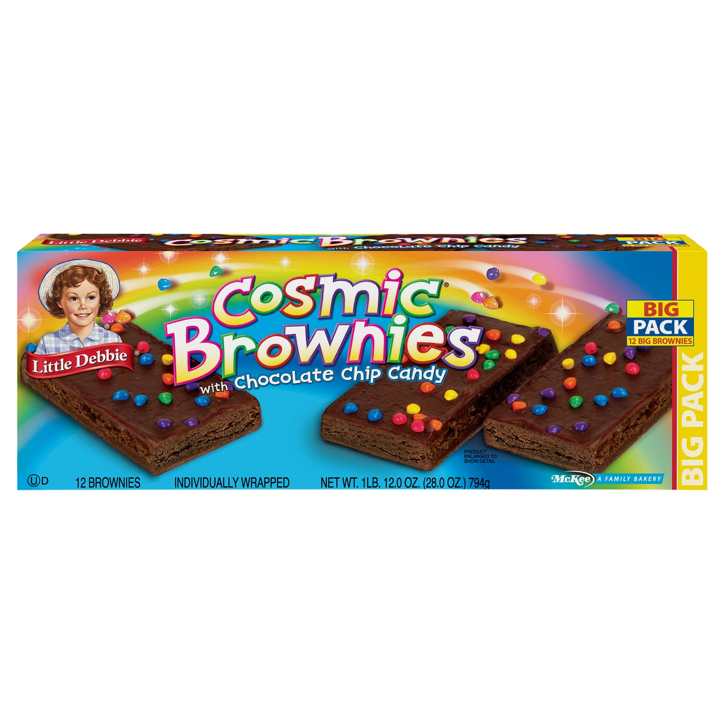 Snack Cakes, Little Debbie Big Pack COSMIC ® Brownies