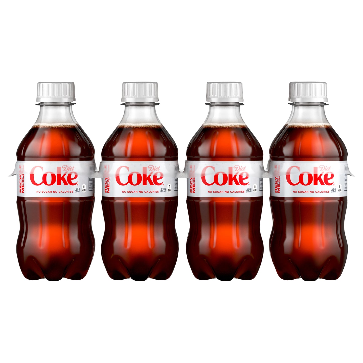 Diet Coke Bottles, 12 fl oz, 8 Pack