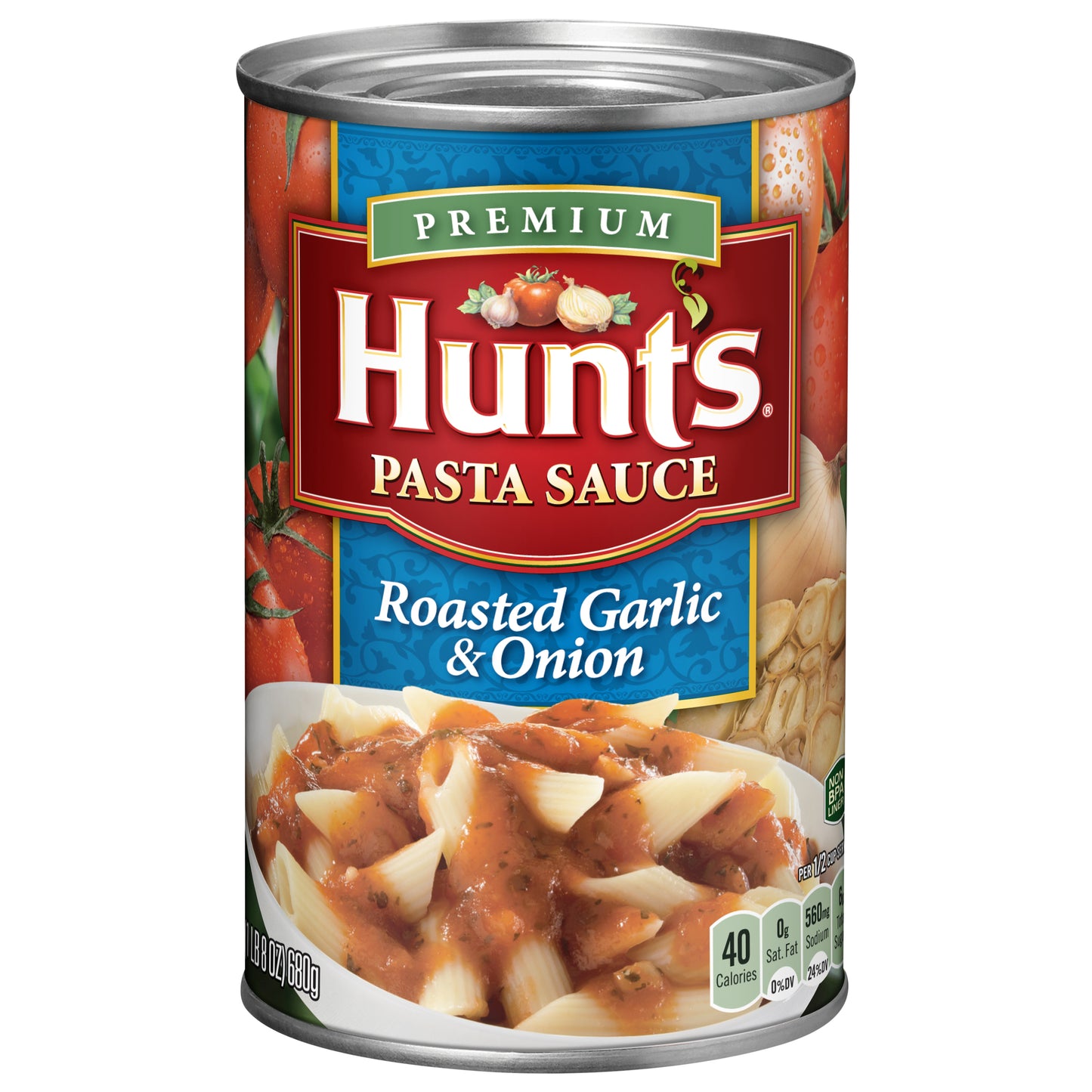 Hunt's Roasted Garlic & Onion Pasta Sauce, 24 oz