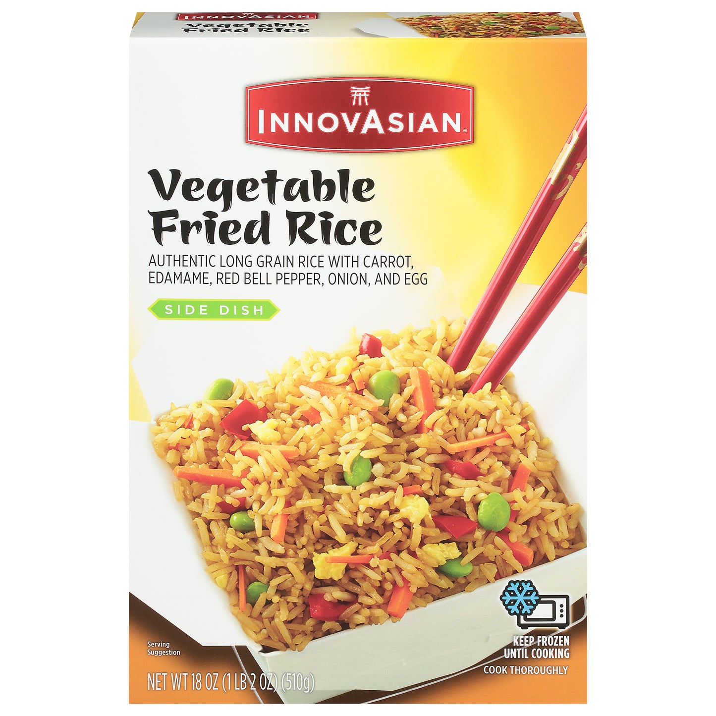 InnovAsian Vegetable Fried Rice, Multi-Serve Frozen Entree