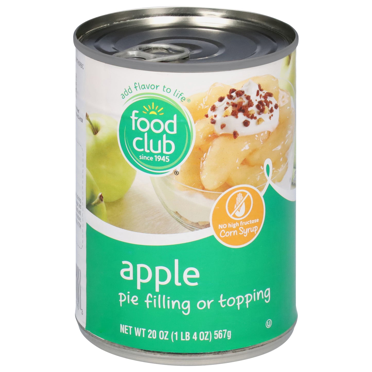 Food Club Apple Pie Filling or Topping 20 oz