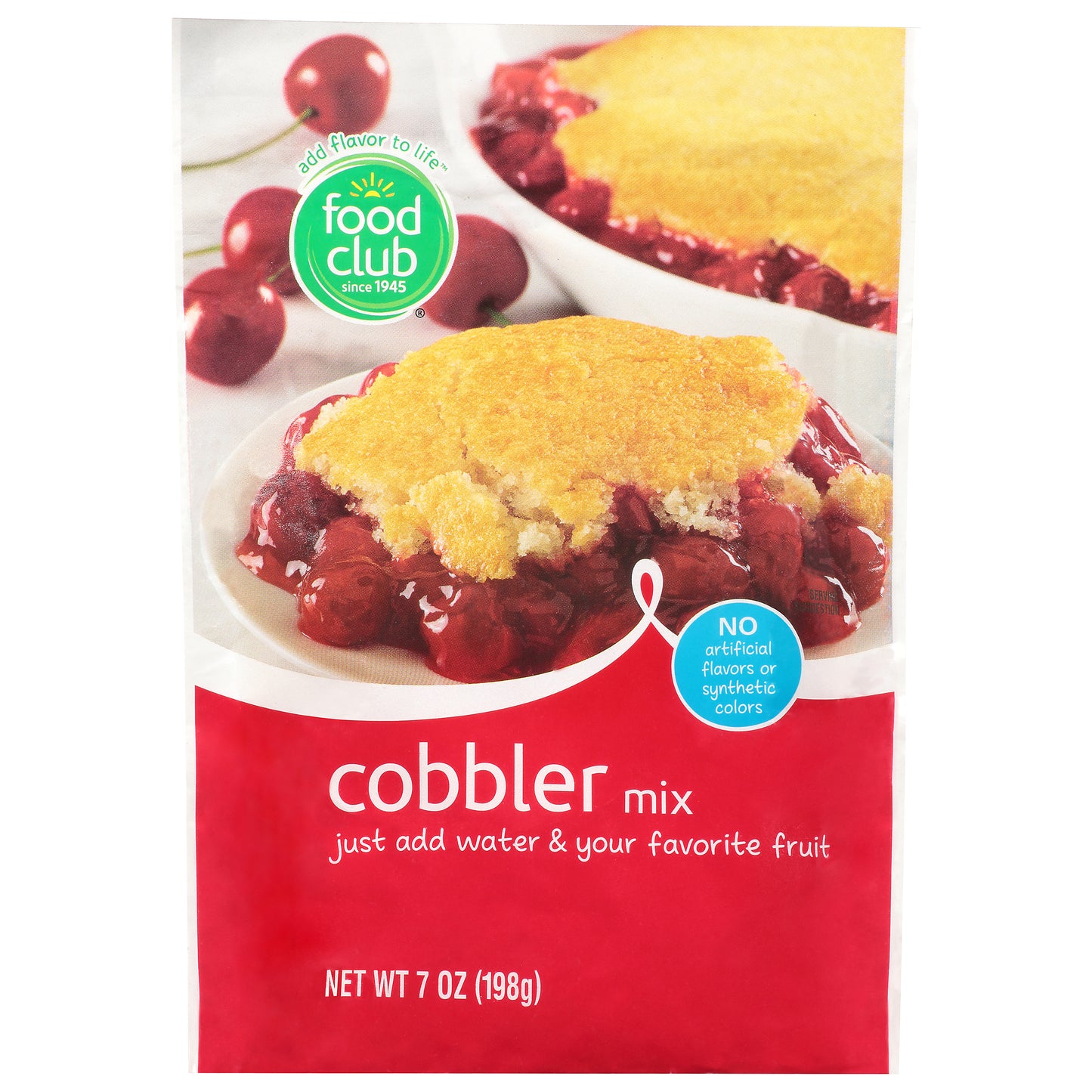 Food Club Cobbler Mix 7 oz