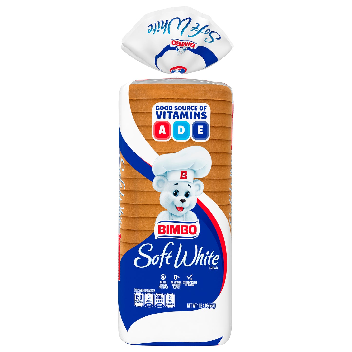 Bimbo Soft White Family Size Bread 20 Oz