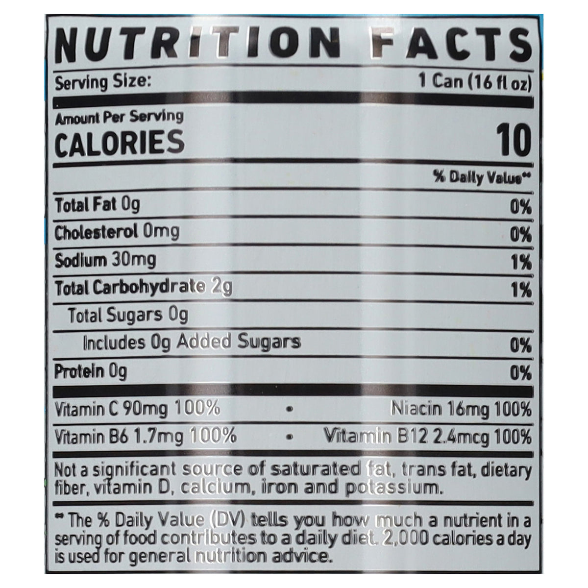 Ghost Zero Sugar Sour Strips Rainbow Energy Drink 16 fl oz