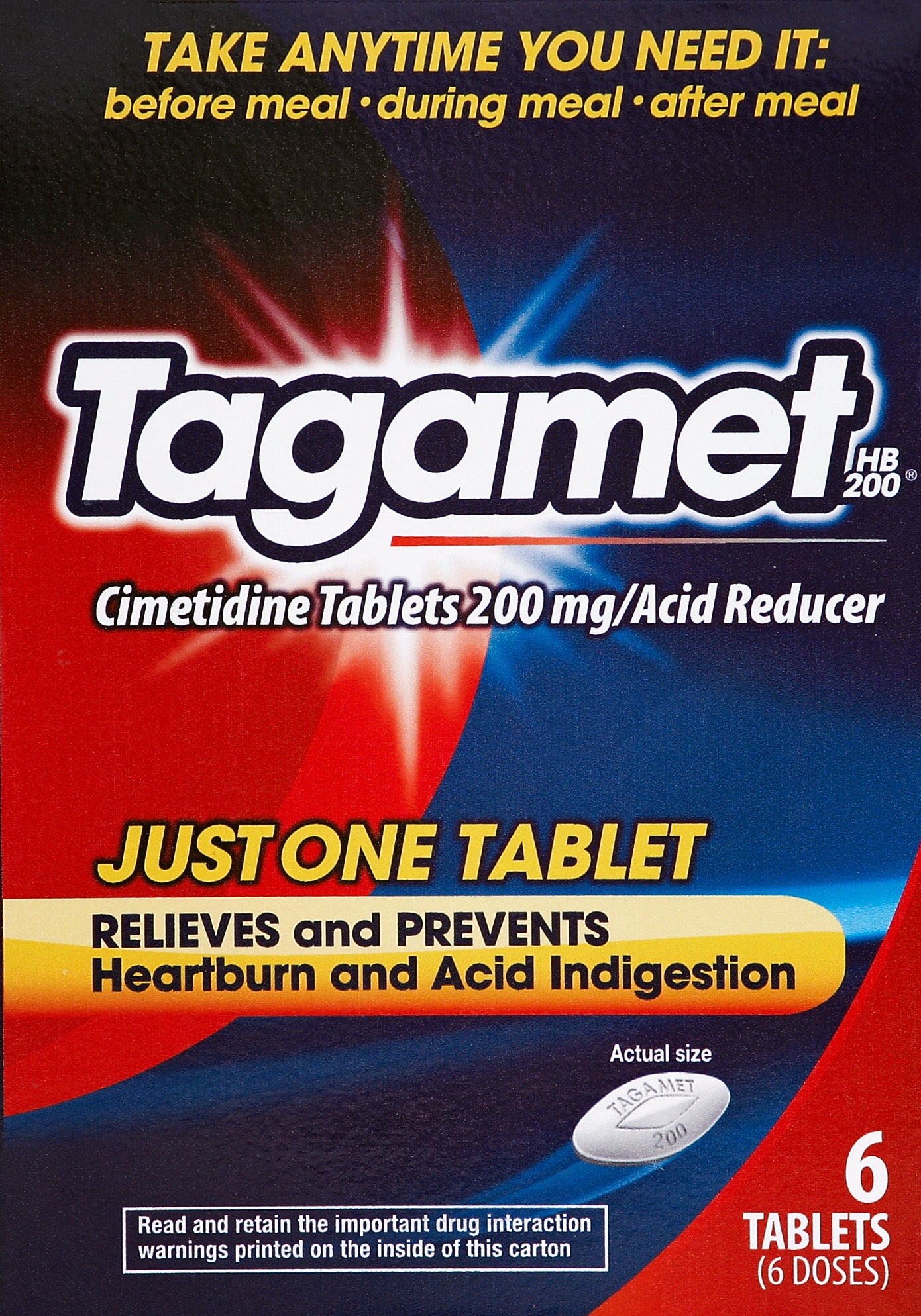 Tagamet TAGAMET CIMETIDINE TABS 6 CT