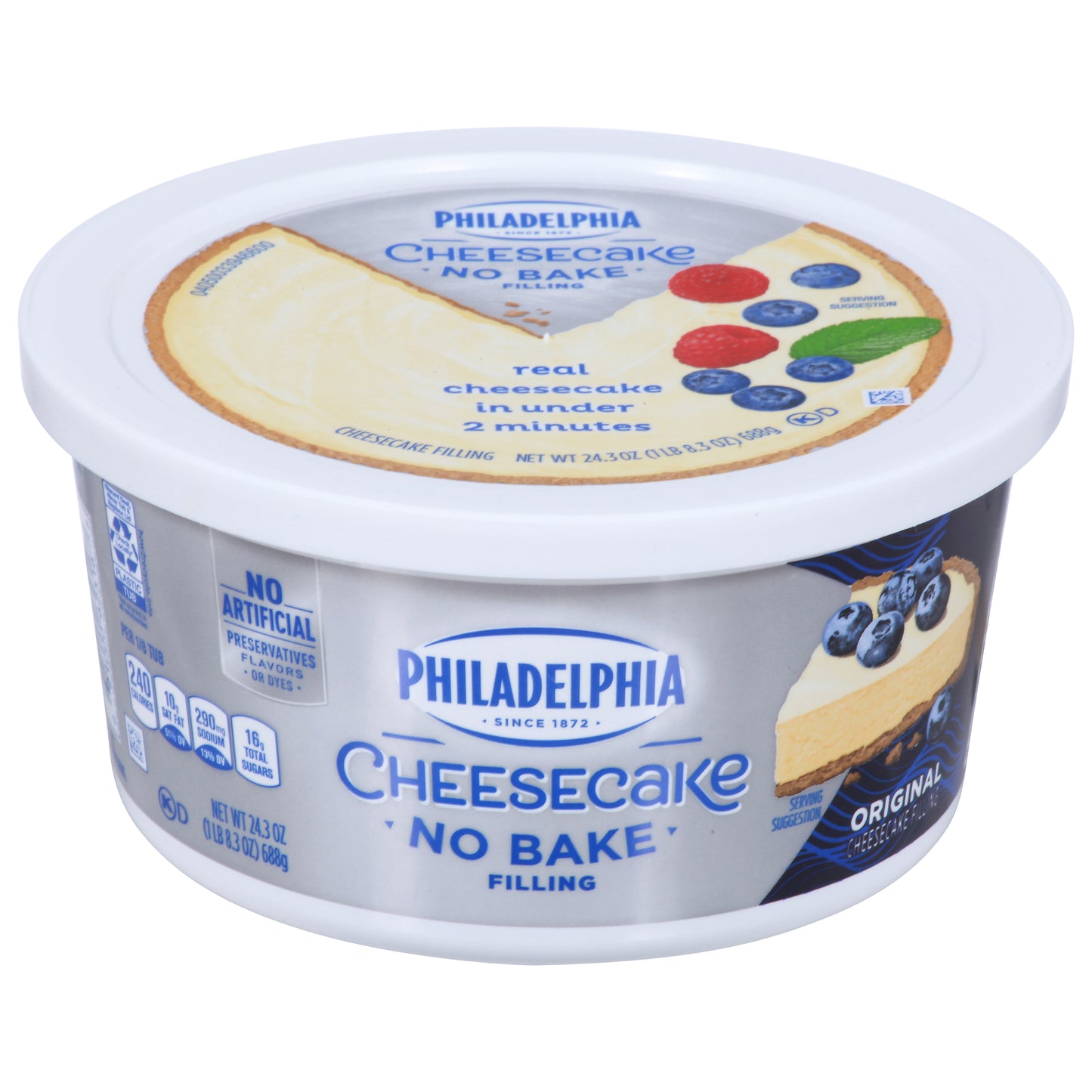 Philadelphia No Bake Original Cheesecake Filling 24.3 oz