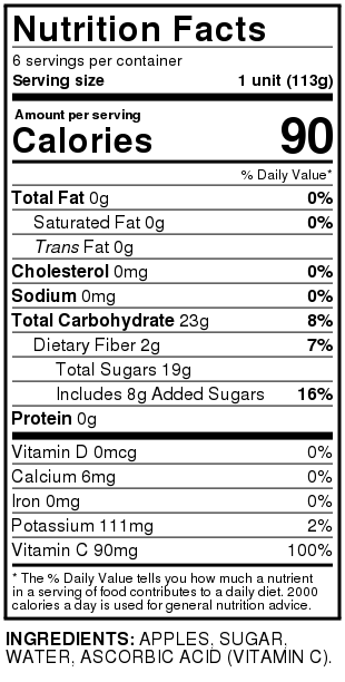 Original Applesauce 40oz