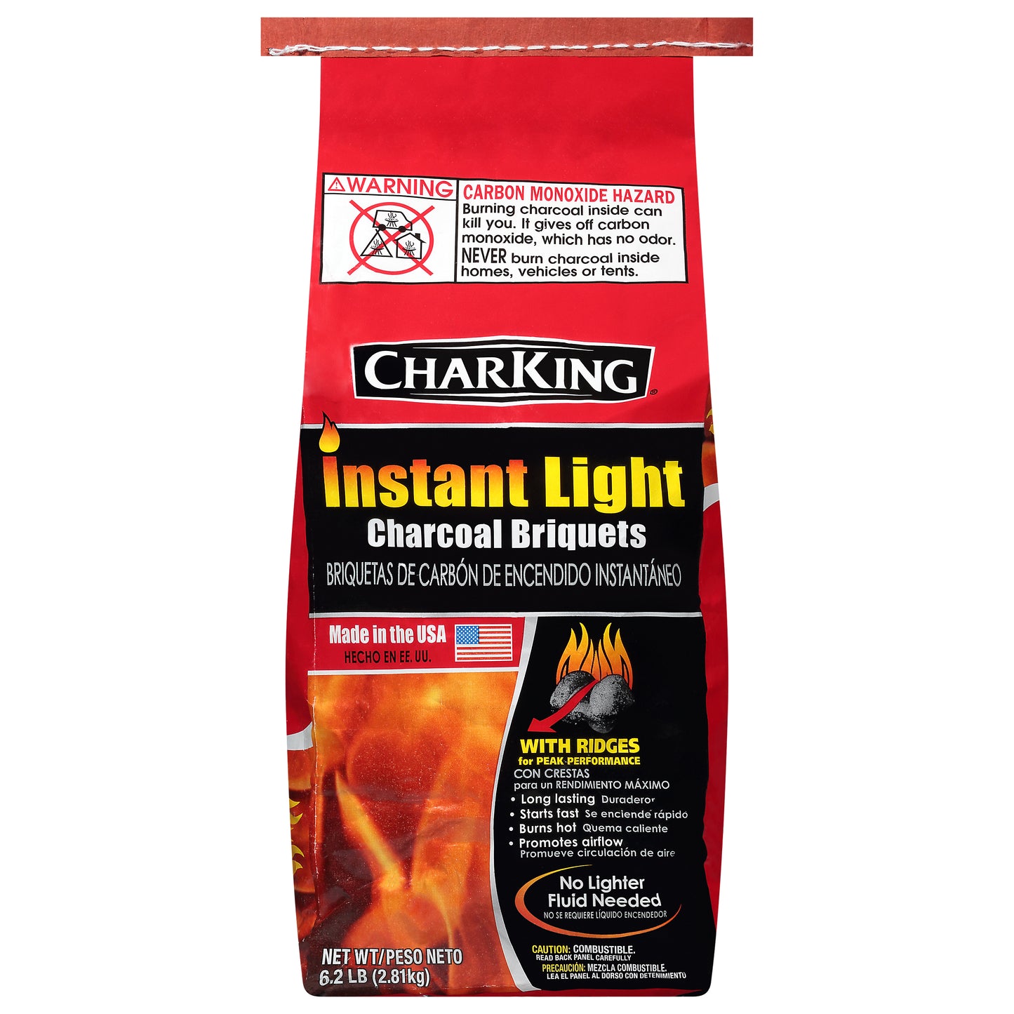 CharKing Instant Light Charcoal Briquets 6.2 lb