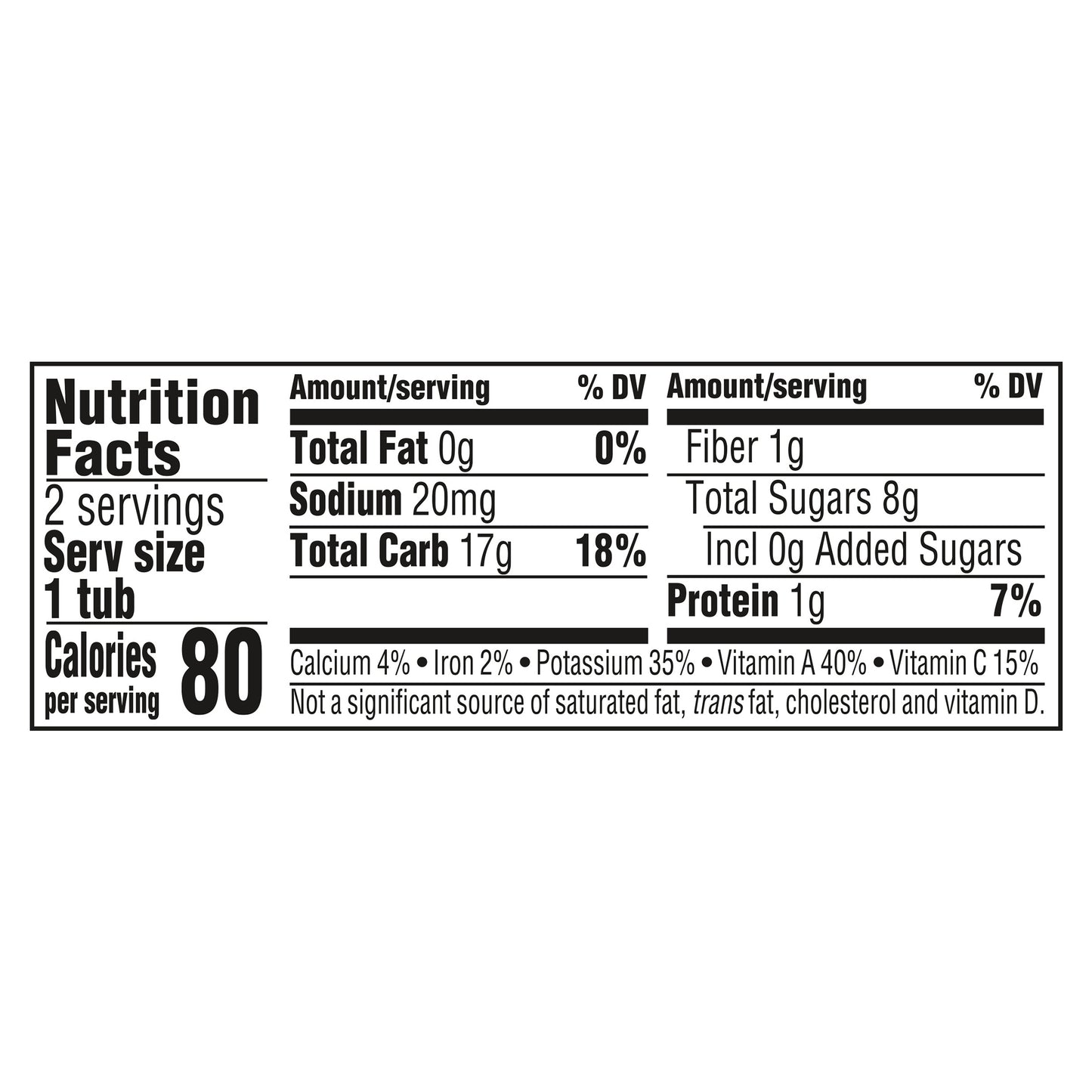 Gerber Natural for Baby Veggie Power Sweet Potato Corn 2 - 4 Oz Tubs