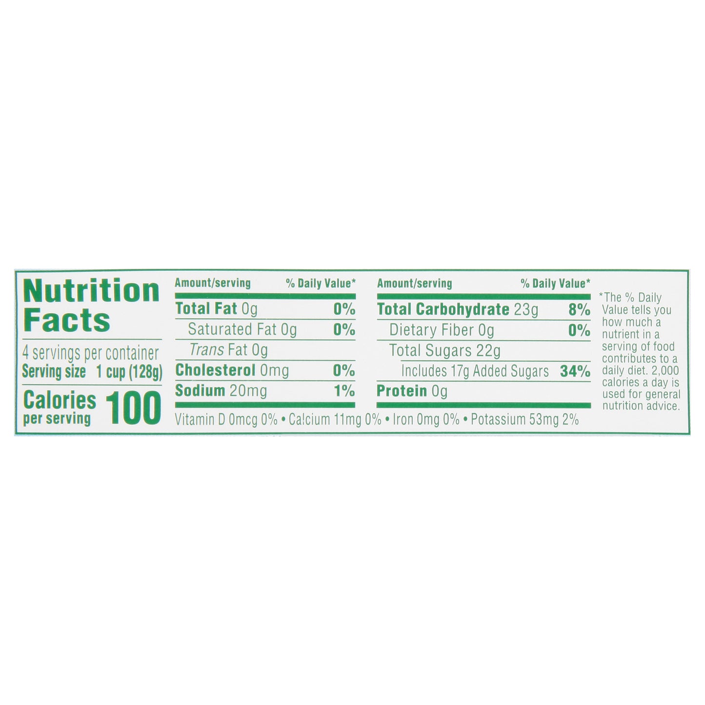 Del Monte Diced Peaches in Peach Flavored Gel 4 - 4.5 oz Cups