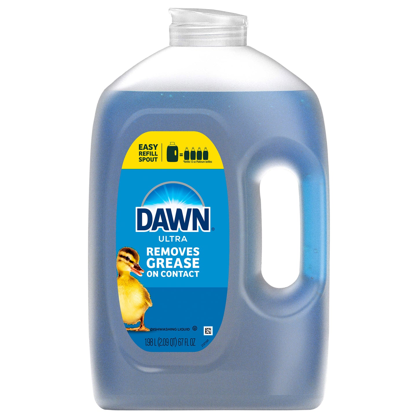 Dawn Ultra Refill Jug Dish Soap, Dishwashing Liquid, Original, 67oz