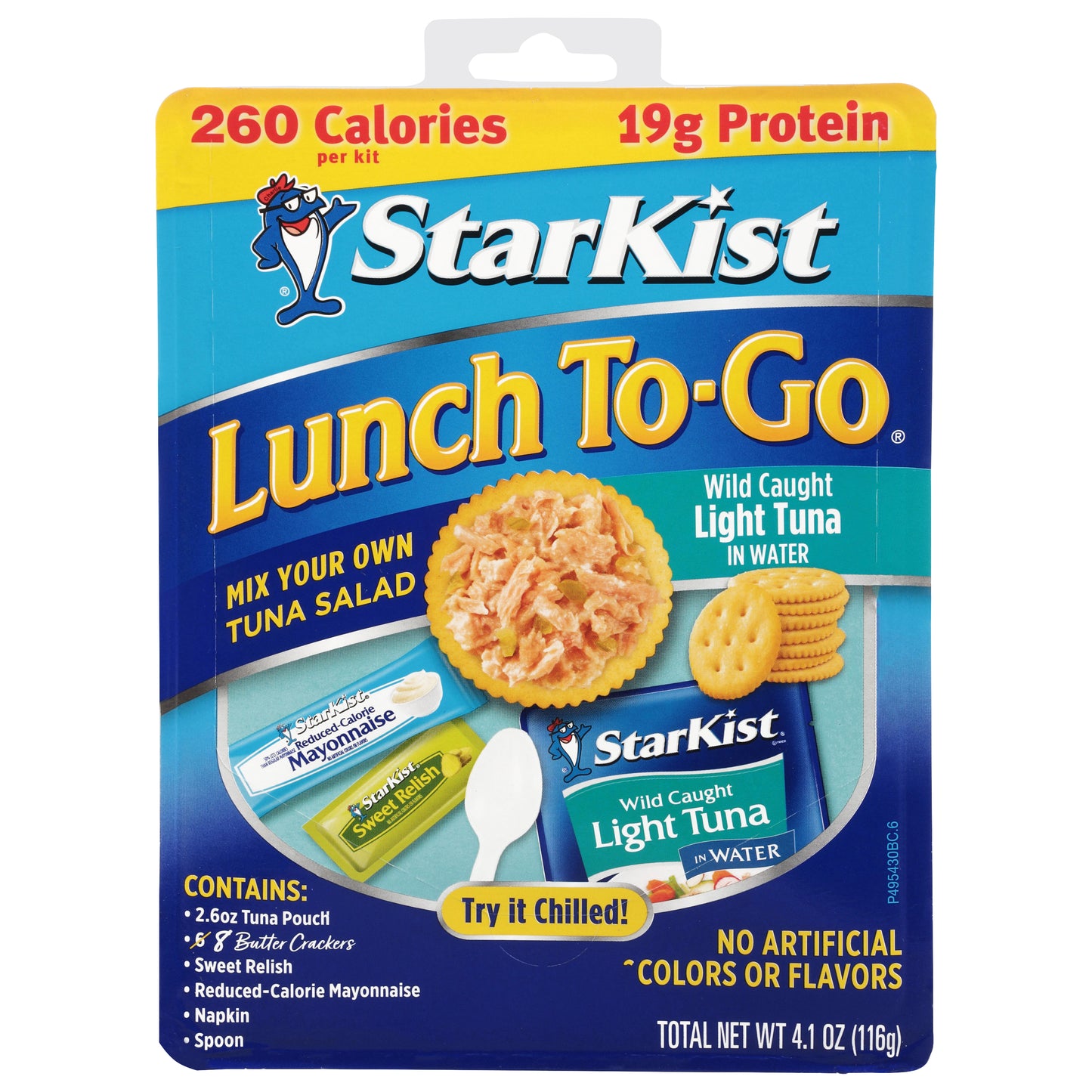 StarKist Lunch To-Go Wild Caught Light Tuna in Water 1 ea