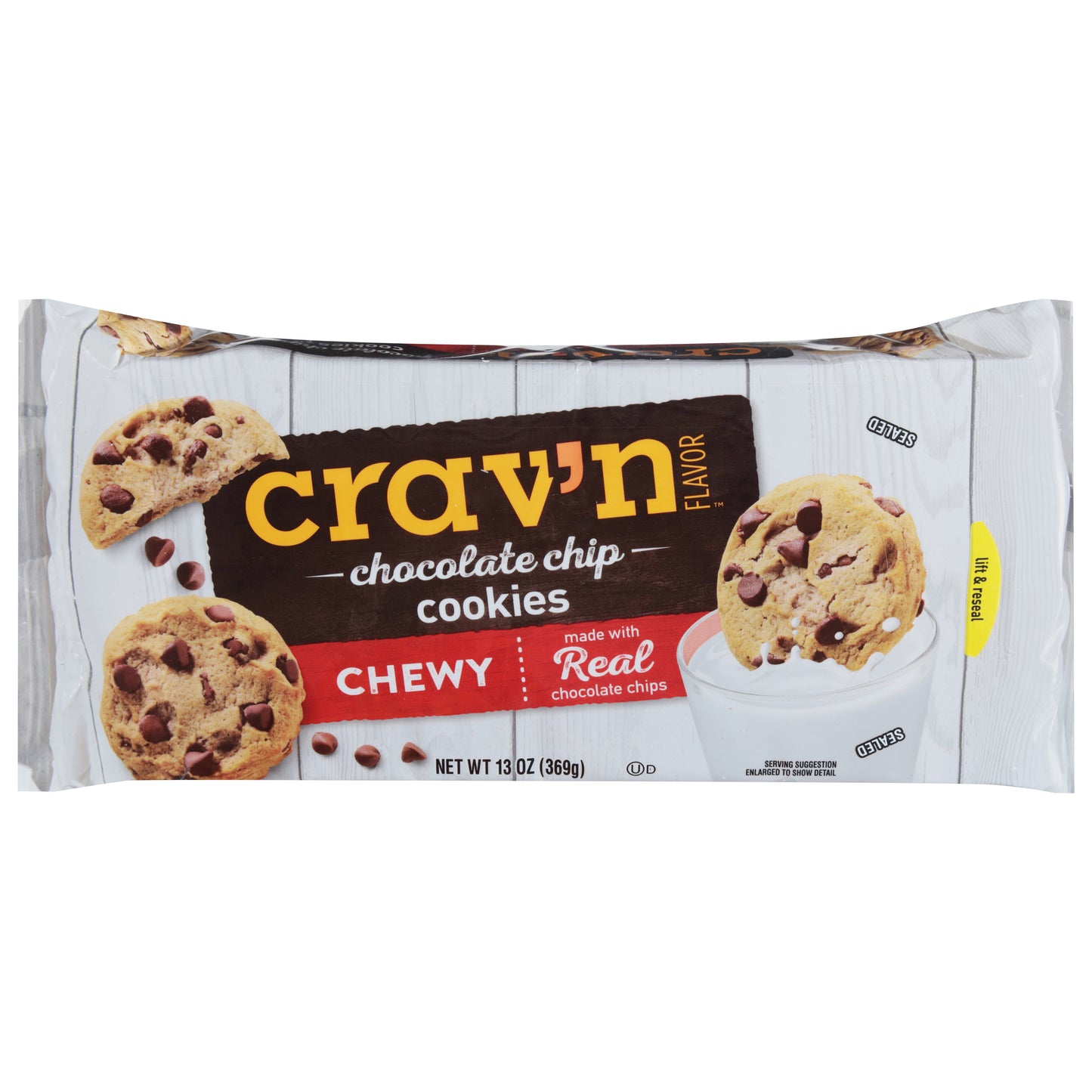Crav'n Flavor Chewy Chocolate Chip Cookies 13 oz