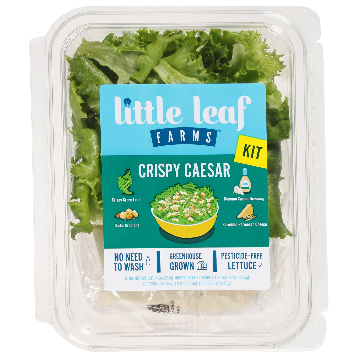 Little Leaf Farms Crispy Ceasar Kit 7.4 oz