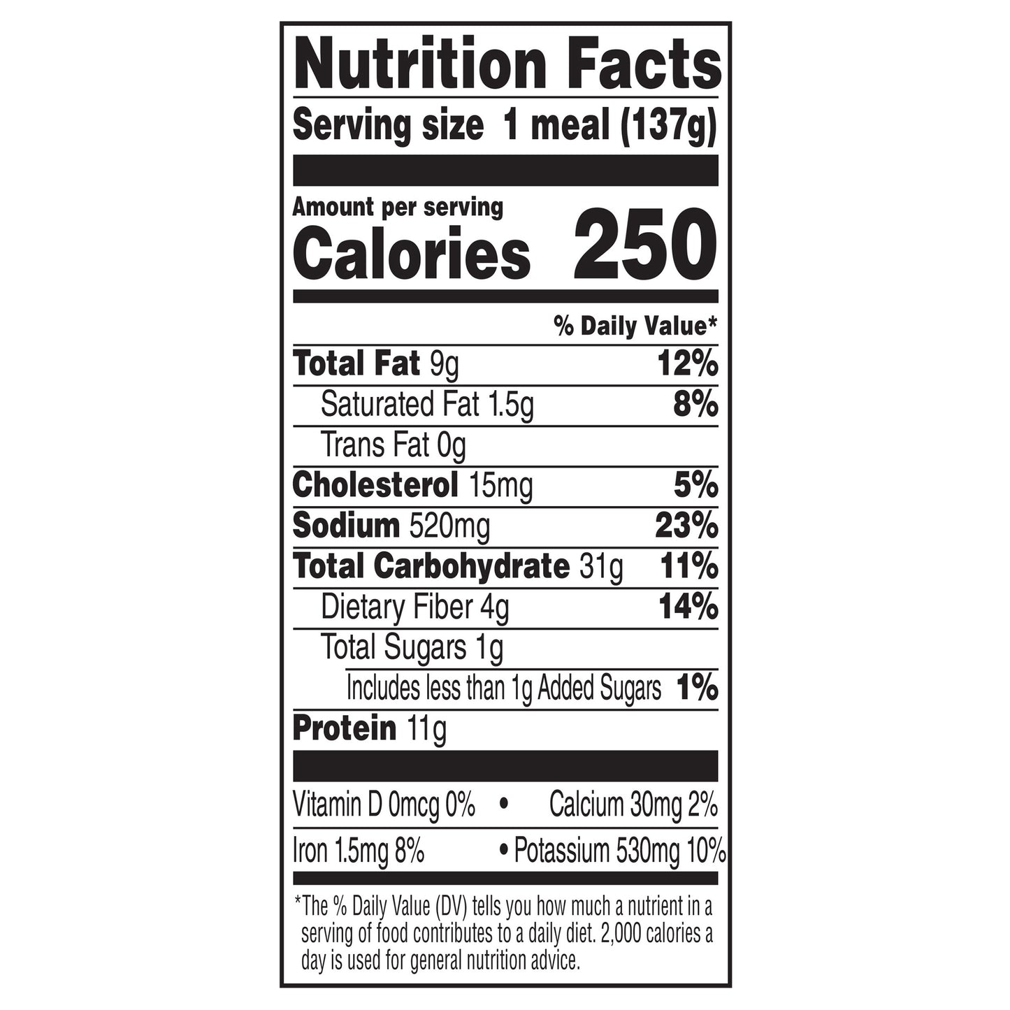 Banquet Basic Chicken Nuggets and Fries Frozen Single Serve Meal, 4.85 Ounce