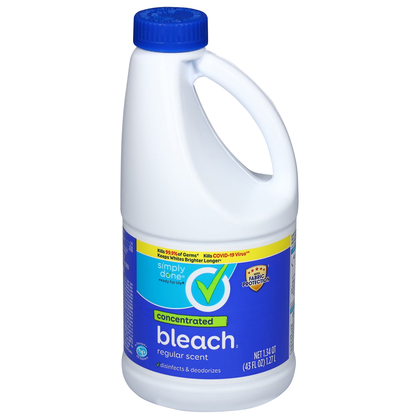 Simply Done Concentrated Regular Scent Bleach 1.34 qt