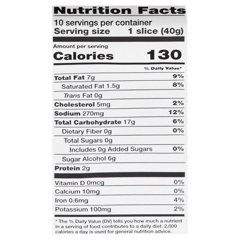 Ann Marie's Sliced Sugar-Free Chocolate Marble Loaf 14 oz