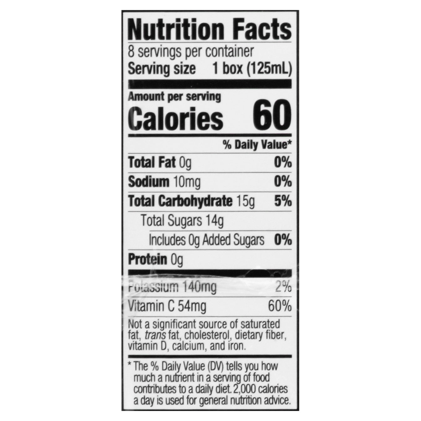Juicy Juice No Added Sugar Orange Tangerine 100% Juice 8 ea