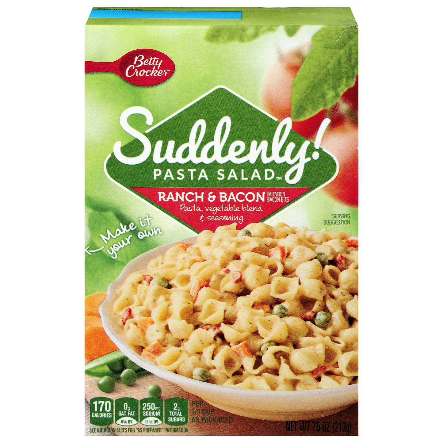 Betty Crocker Suddenly! Ranch & Bacon Pasta Salad 7.5 oz